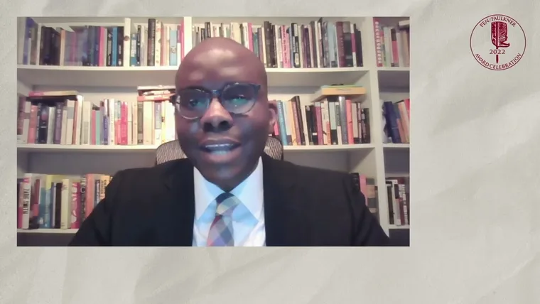 Tope Folarin 2022 PEN/Faulkner Award Celebration